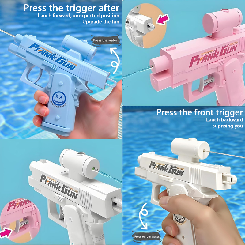 ViannoCraft™ LaughJet Dual-Trigger Prank Water Gun