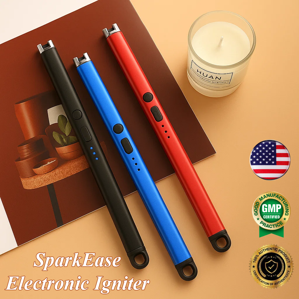 👍 ViannoCraft™ SparkEase Rechargeable Electric Igniter