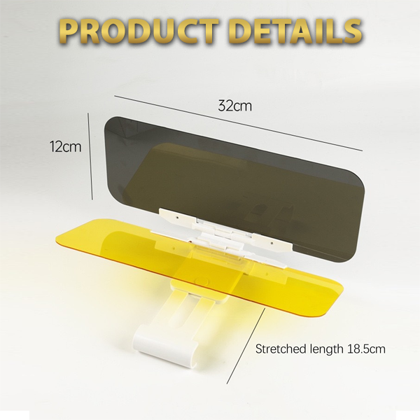 ViannoCraft™ Anti-Glare Car Sun Visor