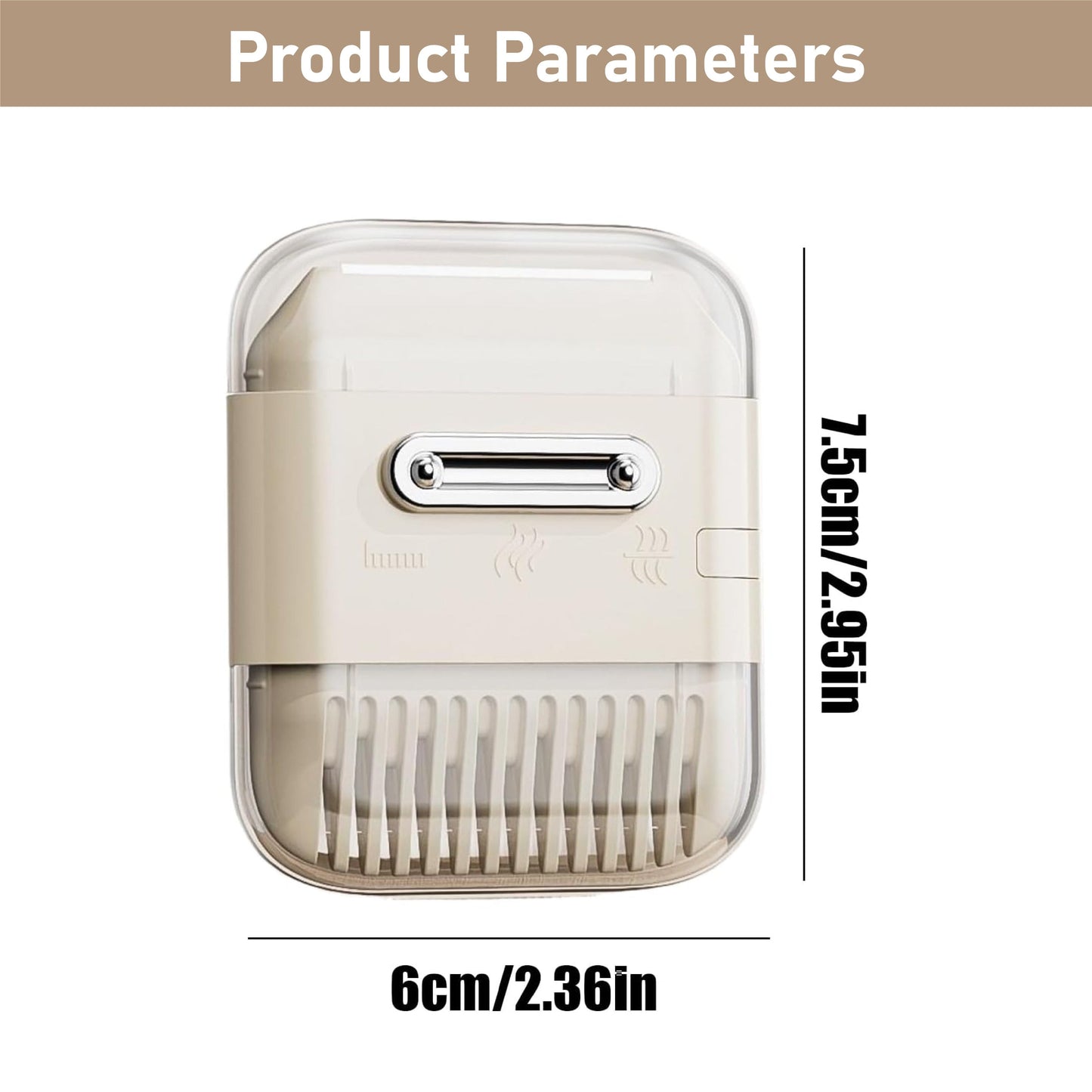ViannoCraft™ BeautyTrim 3-in-1 Hair Styling Comb