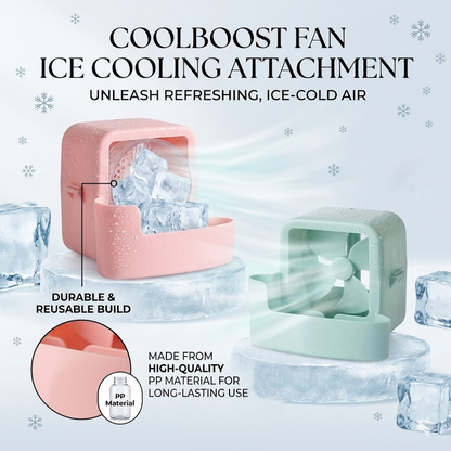 ViannoCraft™ CoolBoost Fan Ice Cooling Attachment