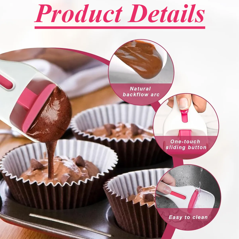 ViannoCraft™ CupcakePro Baking Scoop Dispenser