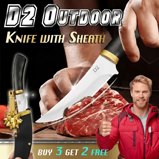 ViannoCraft™ D2 All-in-One Swift Cut Portable Knife