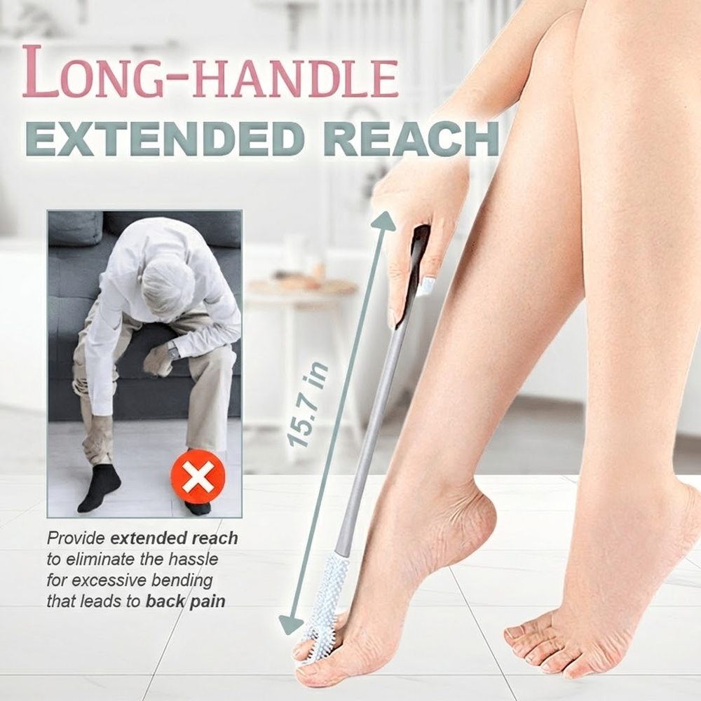 ViannoCraft™ Easy-Reach Deep Cleaning Foot Brush