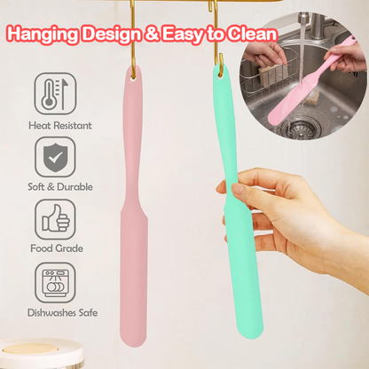 ViannoCraft™ EasyScrape Long Handle Jar Spatula