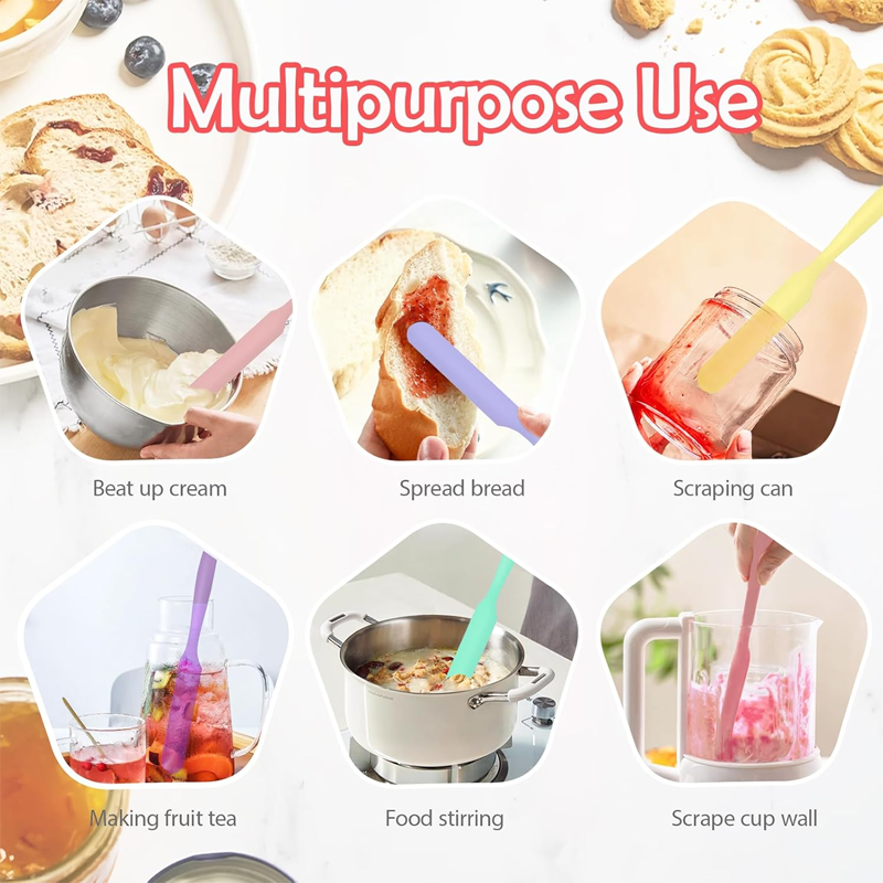 ViannoCraft™ EasyScrape Long Handle Jar Spatula