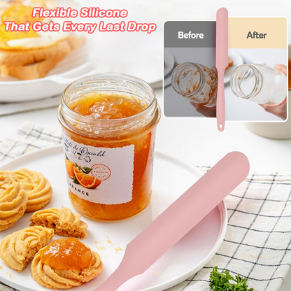 ViannoCraft™ EasyScrape Long Handle Jar Spatula