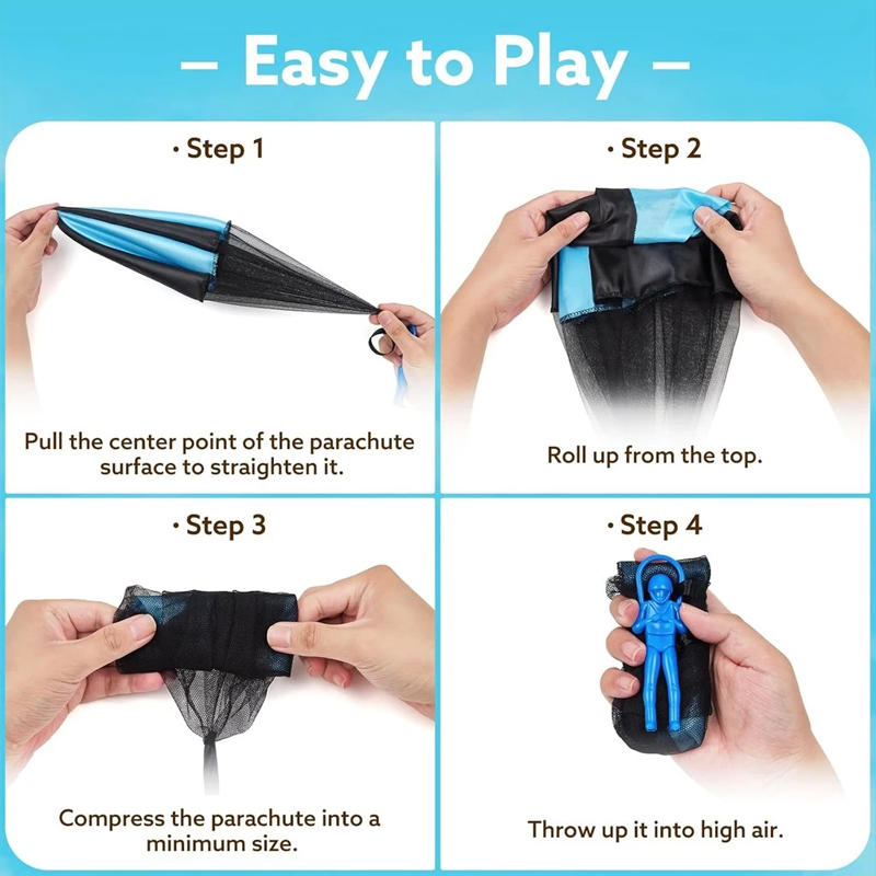 ViannoCraft™ FloatBuddy Parachute Toss Toy