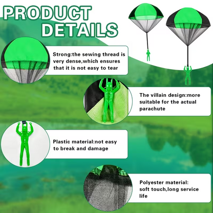ViannoCraft™ FloatBuddy Parachute Toss Toy