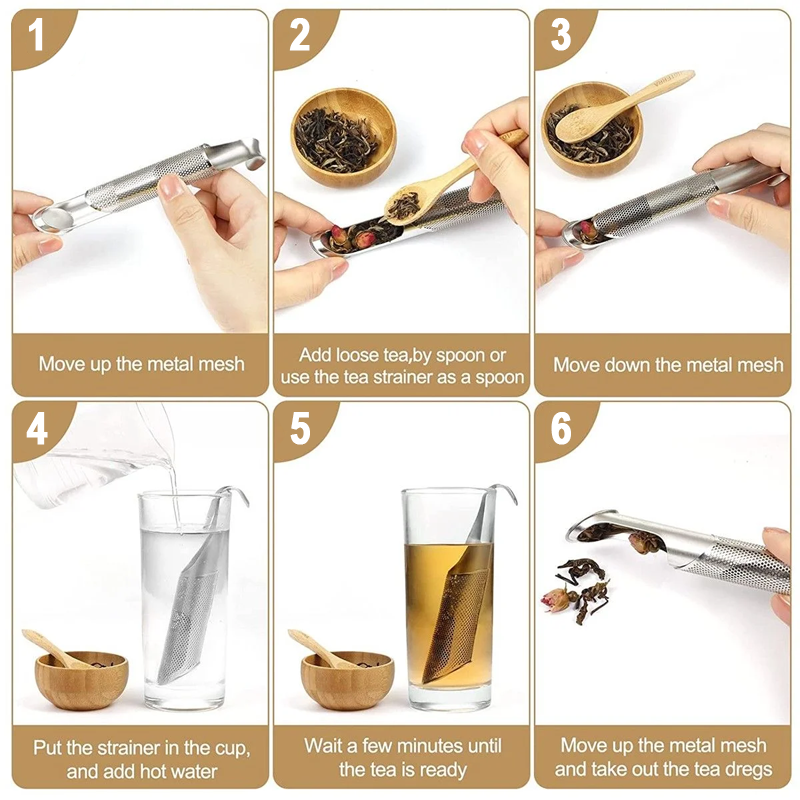 ViannoCraft™ GoBrew Stainless Steel Tea Infuser Stick