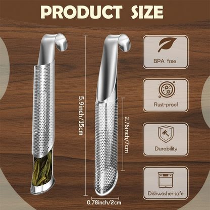 ViannoCraft™ GoBrew Stainless Steel Tea Infuser Stick