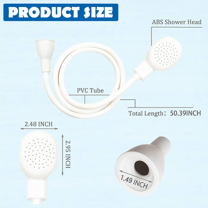 ViannoCraft™ HomeShower Multi-Wash Faucet Sprayer