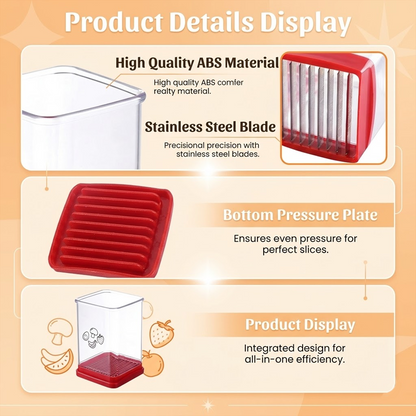 ViannoCraft™ InstaSlice Multi Food Press Cutter