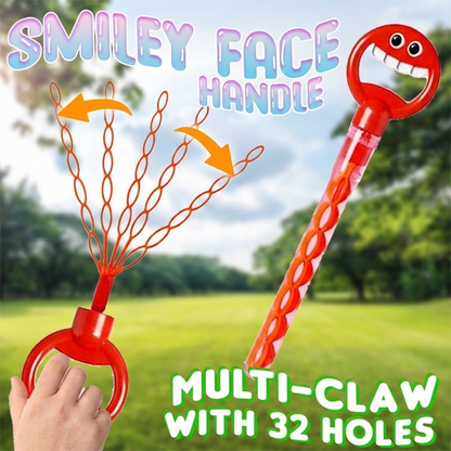 ViannoCraft™ Magical 5-Claw Smiley Bubble Stick