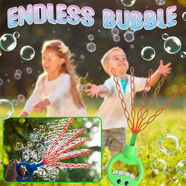 ViannoCraft™ Magical 5-Claw Smiley Bubble Stick
