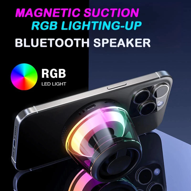 ViannoCraft™ MagniBeat RGB Mini Bluetooth Speaker