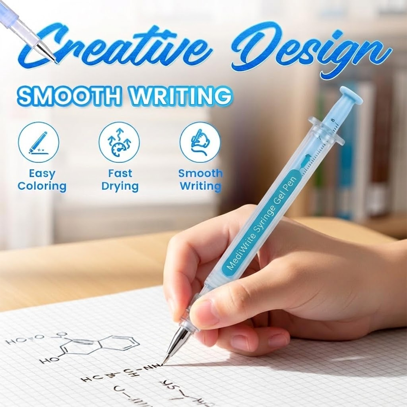 ViannoCraft™ MediWrite Syringe Gel Pen