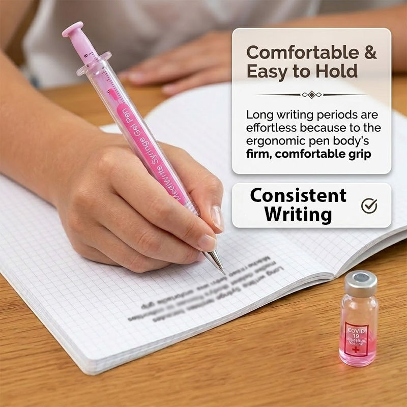 ViannoCraft™ MediWrite Syringe Gel Pen