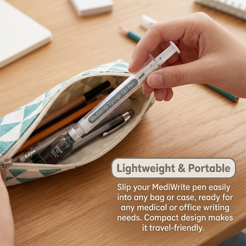 ViannoCraft™ MediWrite Syringe Gel Pen