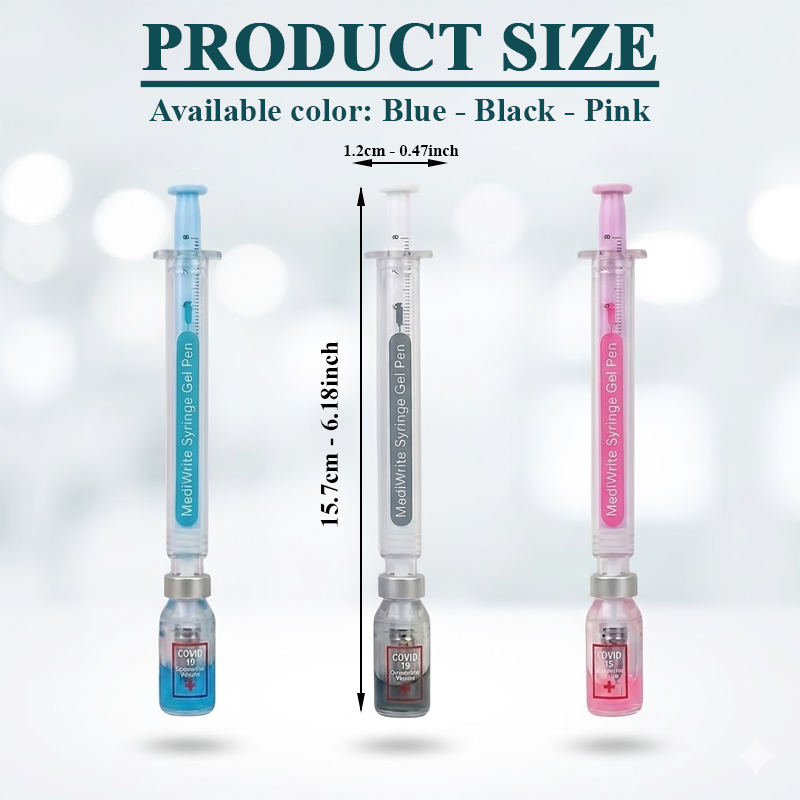 ViannoCraft™ MediWrite Syringe Gel Pen