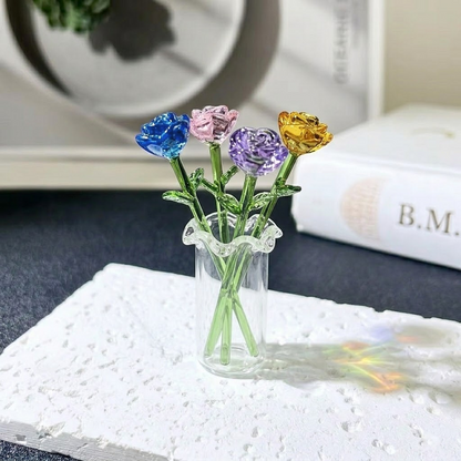 ViannoCraft™ MiniBloom Glass Flower Ornament