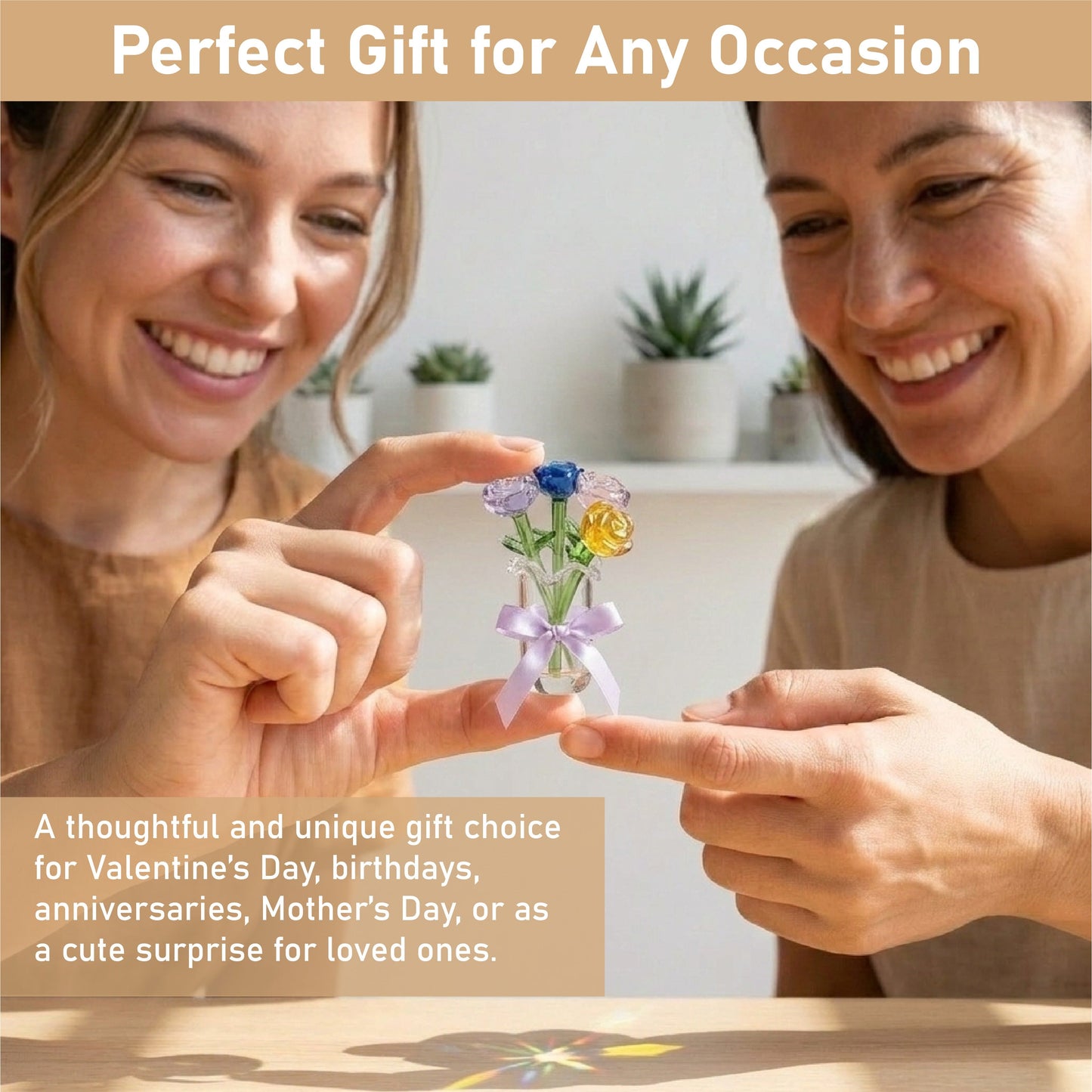 ViannoCraft™ MiniBloom Glass Flower Ornament