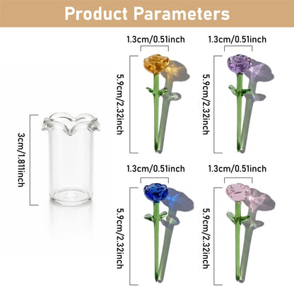 ViannoCraft™ MiniBloom Glass Flower Ornament