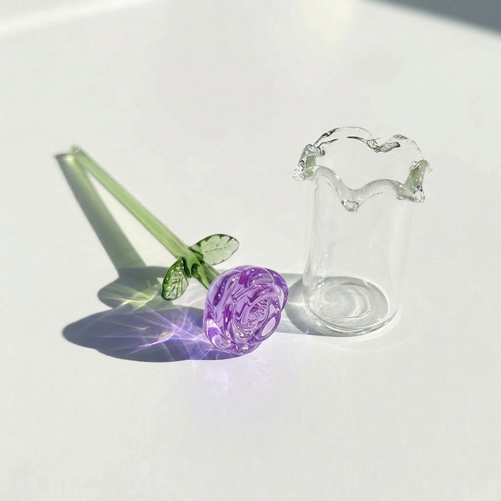 ViannoCraft™ MiniBloom Glass Flower Ornament