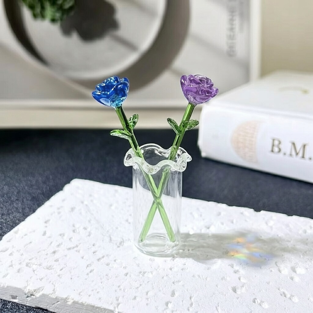 ViannoCraft™ MiniBloom Glass Flower Ornament