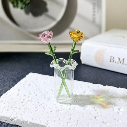 ViannoCraft™ MiniBloom Glass Flower Ornament