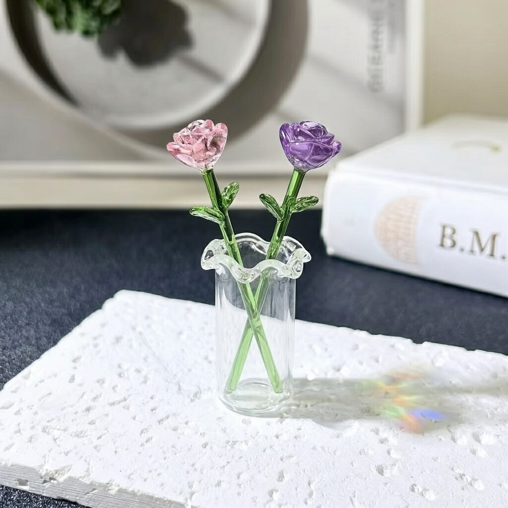 ViannoCraft™ MiniBloom Glass Flower Ornament