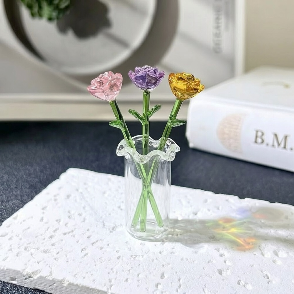 ViannoCraft™ MiniBloom Glass Flower Ornament