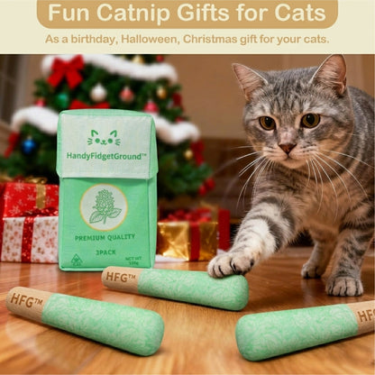 ViannoCraft™ MintMeow Catnip Chewing Toy Pack