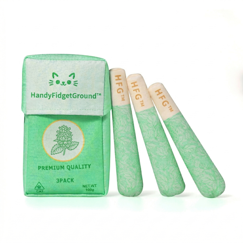ViannoCraft™ MintMeow Catnip Chewing Toy Pack