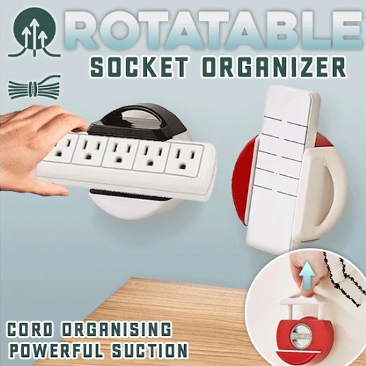 ViannoCraft™ Powerful Suction Rotatable Socket Organizer