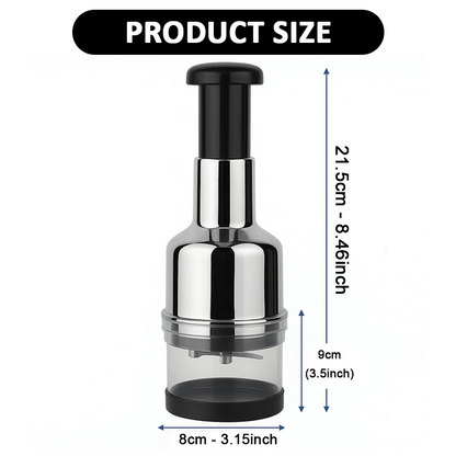 ViannoCraft™ QuickChop Press Chopper