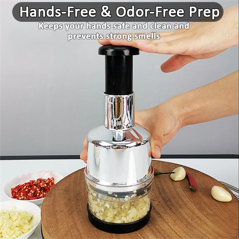 ViannoCraft™ QuickChop Press Chopper