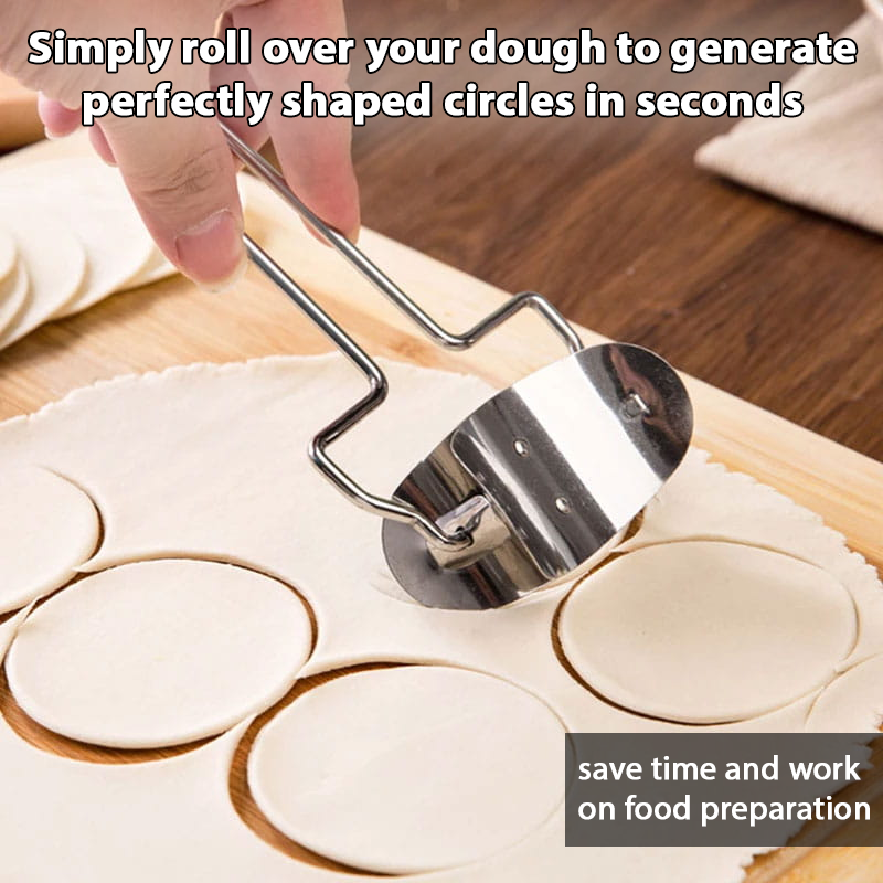 ViannoCraft™ RollCut Stainless Pastry Cutter