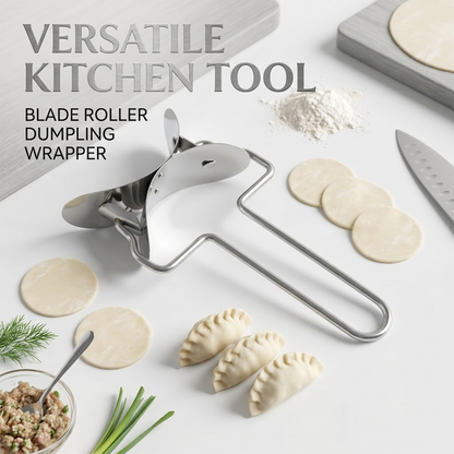 ViannoCraft™ RollCut Stainless Pastry Cutter