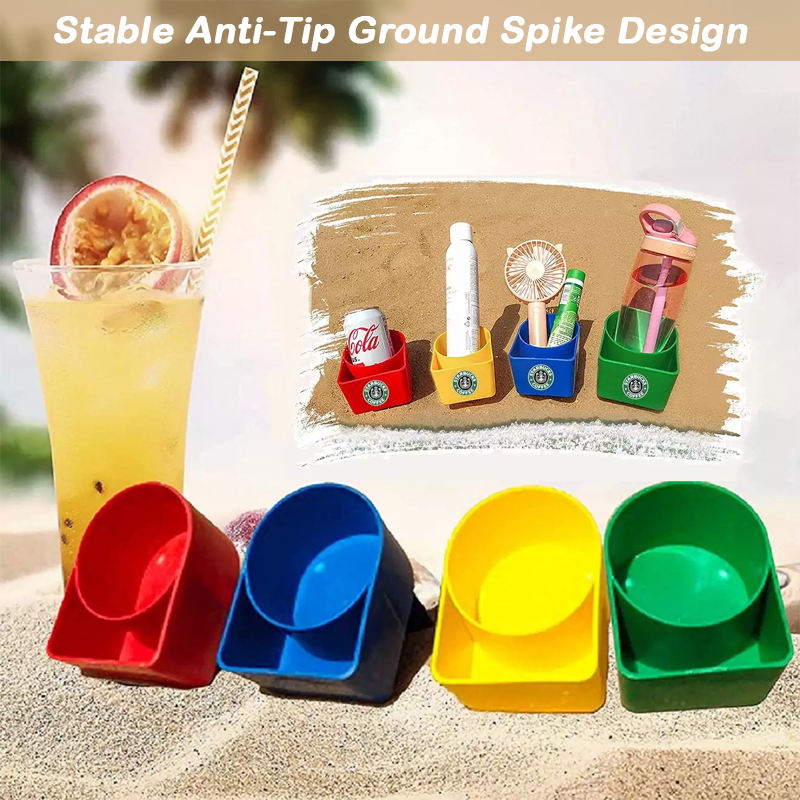 ViannoCraft™ SandHold Beach Cup Organizer