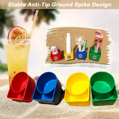 ViannoCraft™ SandHold Beach Cup Organizer