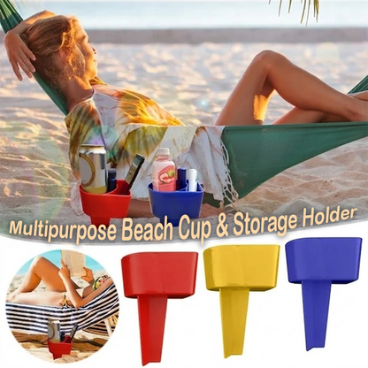 ViannoCraft™ SandHold Beach Cup Organizer