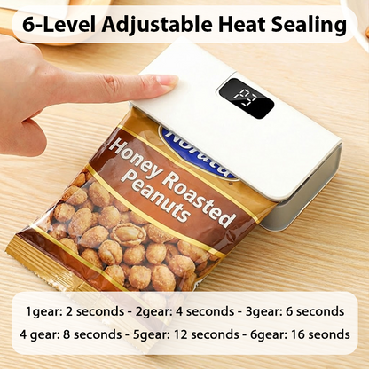 ViannoCraft™ SealPro Digital Bag Sealer & Cutter