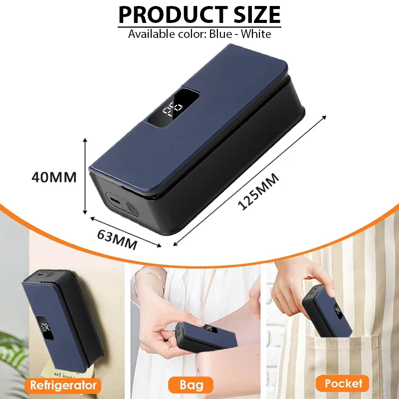 ViannoCraft™ SealPro Digital Bag Sealer & Cutter