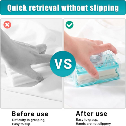 ViannoCraft™ SmartFoam Soap Roller Draining Holder