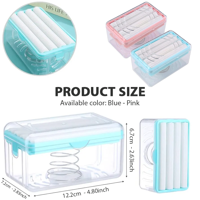 ViannoCraft™ SmartFoam Soap Roller Draining Holder