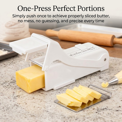 ViannoCraft™ SmartSlice Adjustable Butter Cutter Box
