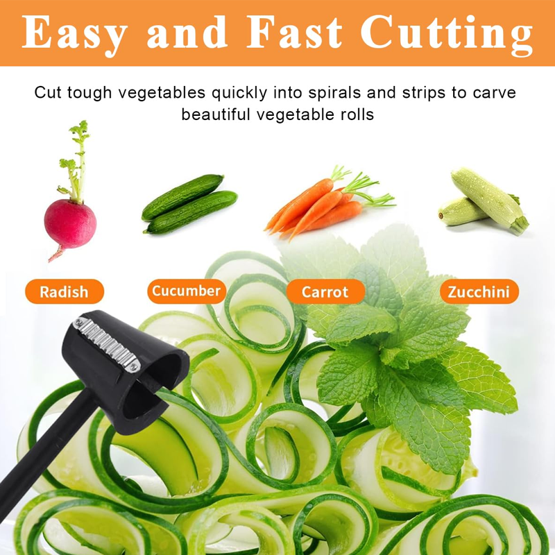ViannoCraft™ SpiralCut Veggie Peeler Spiralizer