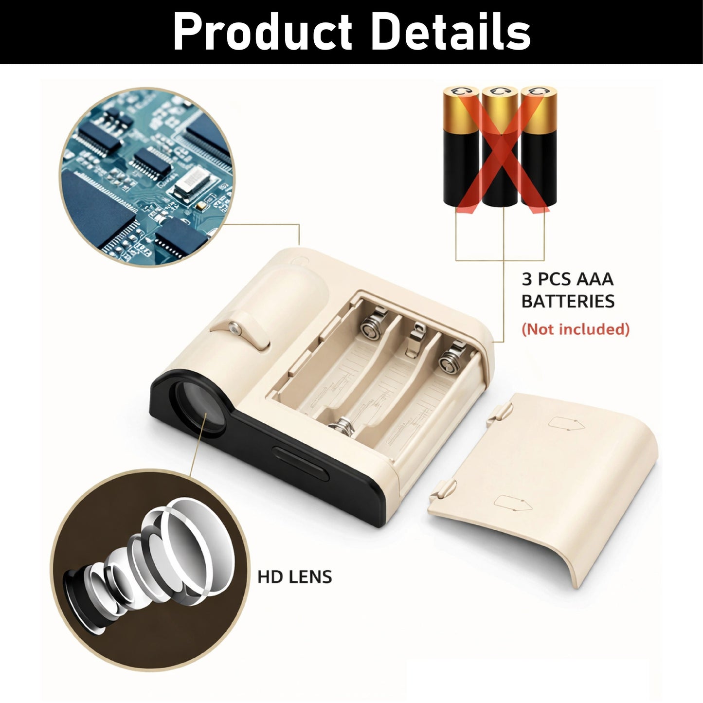 ViannoCraft™ StarWave Mini Galaxy Projector Lamp