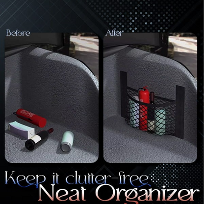 ViannoCraft™ Stick-On Universal Car Trunk Organizer Net